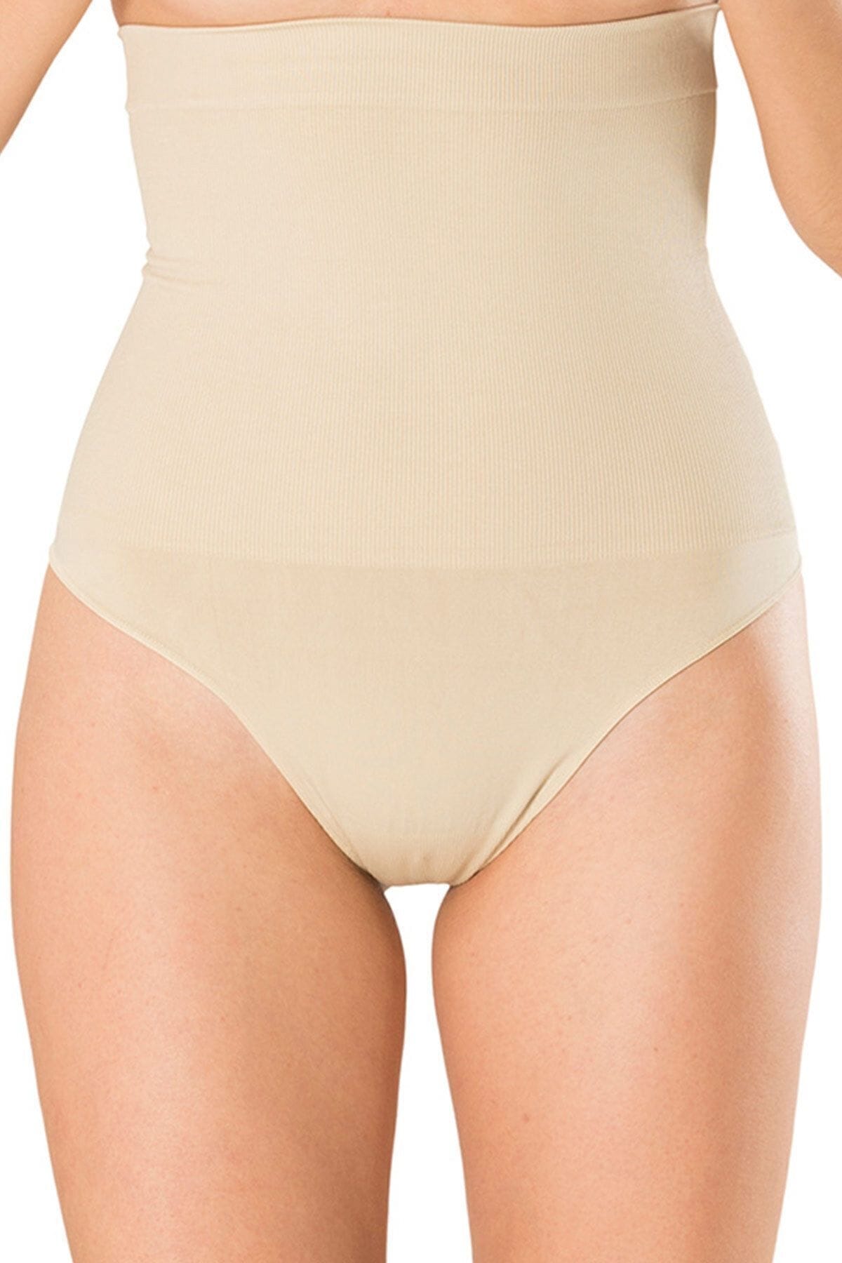 Yüksek Bel Ve Kompresyonlu Kadın Korse FormActive 1025 - Ten