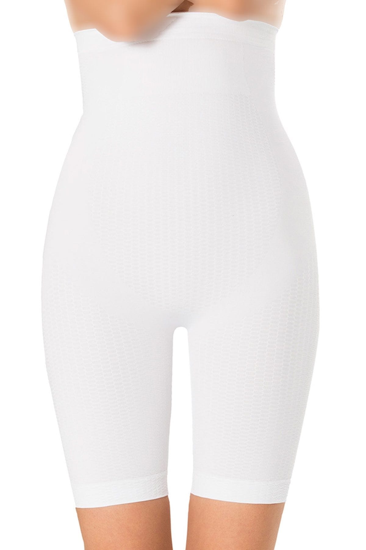 Yüksek Bel Masajlı Korse Toparlayıcı FormActive 1005 - Beyaz