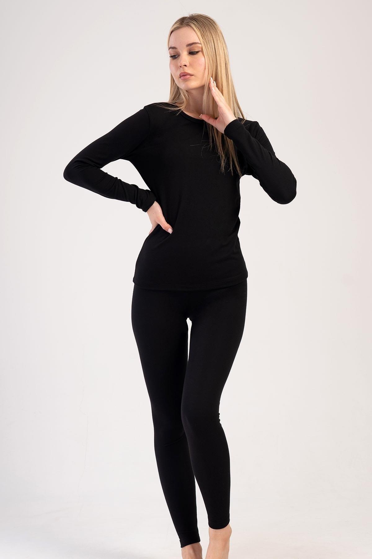 Vienetta Uzun Kollu Termal Kadın Üst Fuşya Ten Vienetta 409003 - Görsel 2