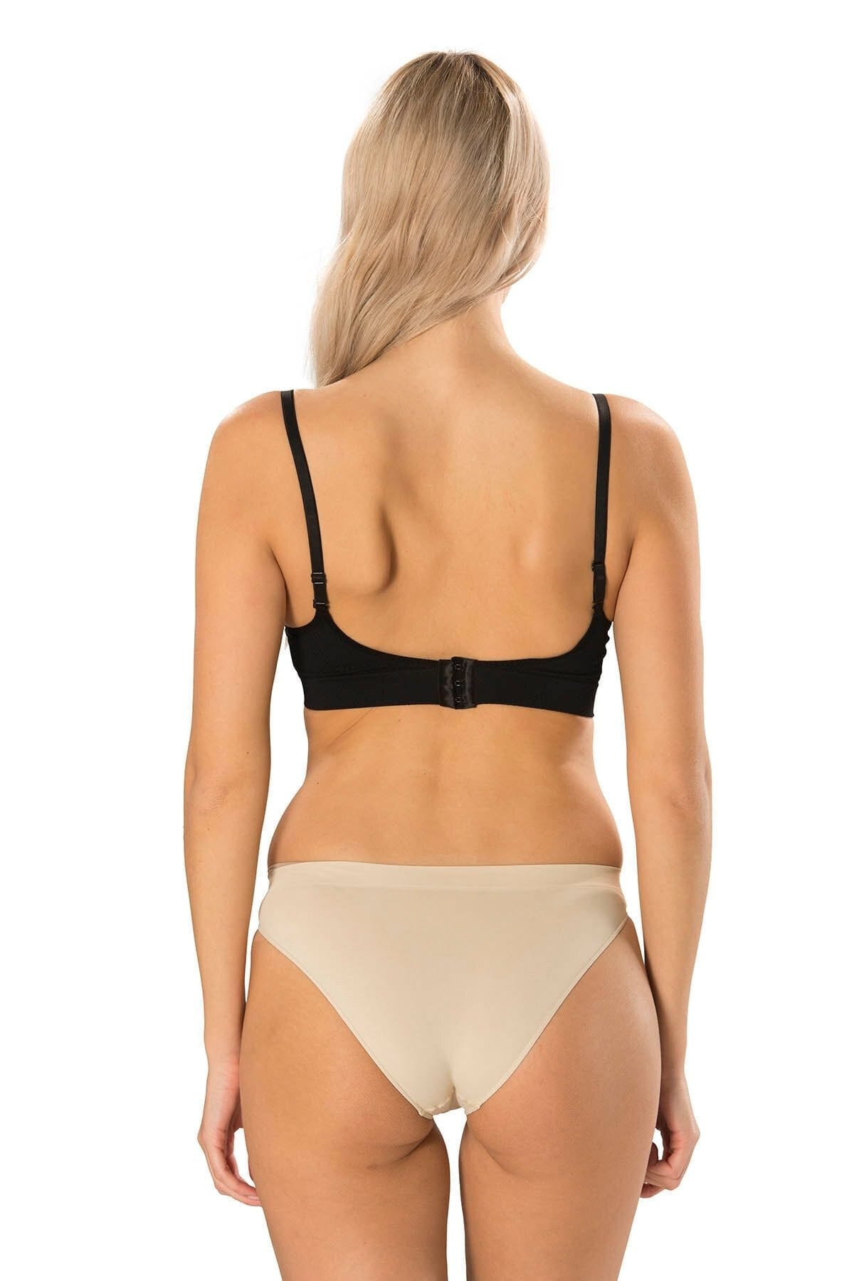 Geniş Kemerli Ayarlanabilir Jartiyer Takımı FormActive 1095 - Siyah