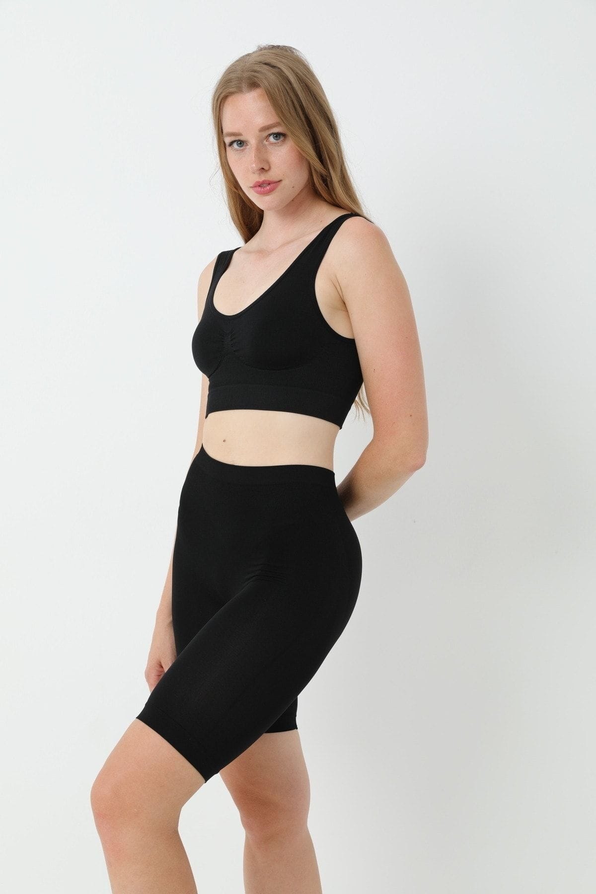 Kalın Askılı Toparlayıcı Büstiyer FormActive 1085 - Siyah