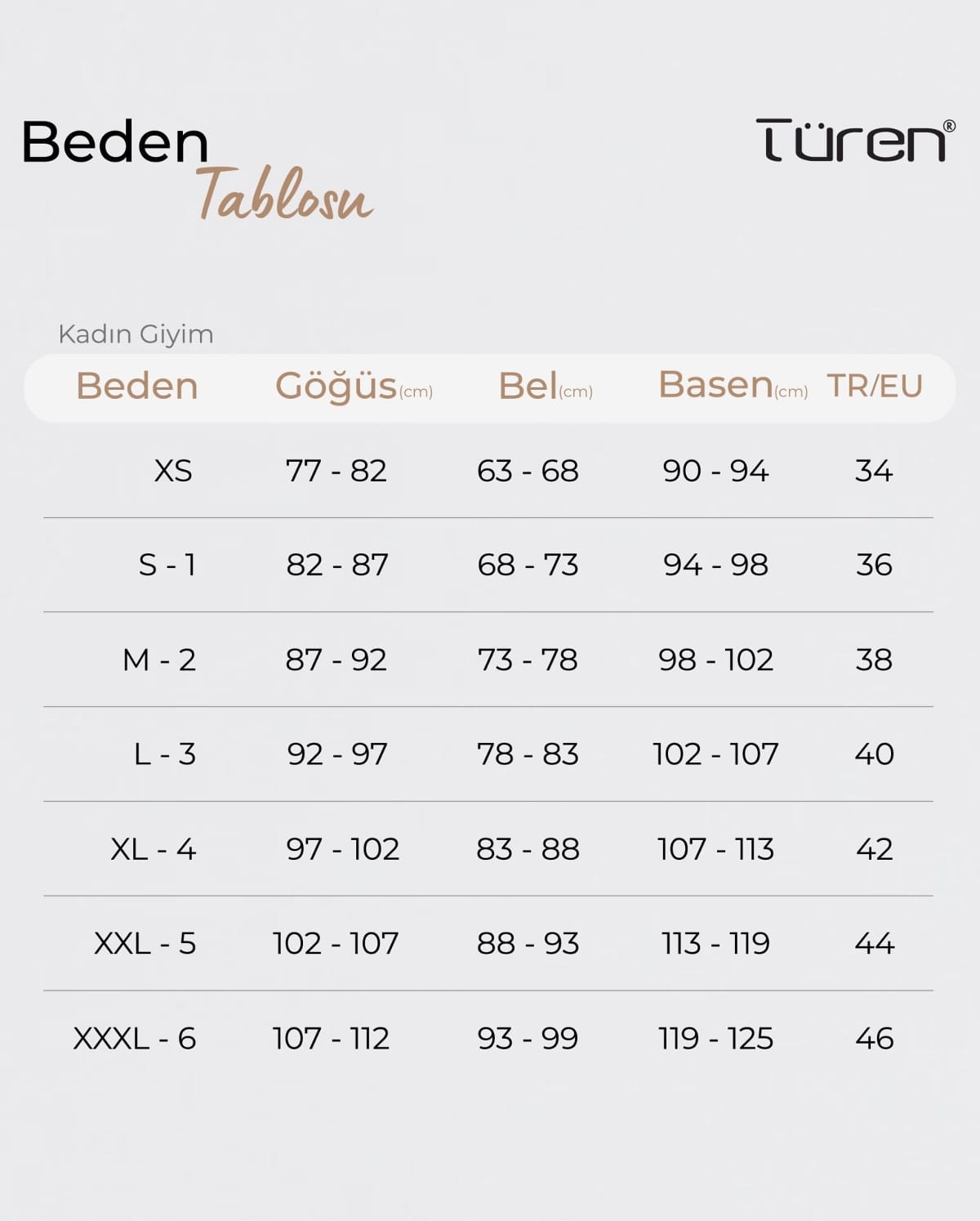 Türen Yüksek Bel Lazer Kesim Pamuklu Külot Türen 910 - Görsel 3