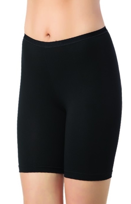 Yüksek Bel Lycralı Kısa Tayt Öztaş 21003 - Siyah