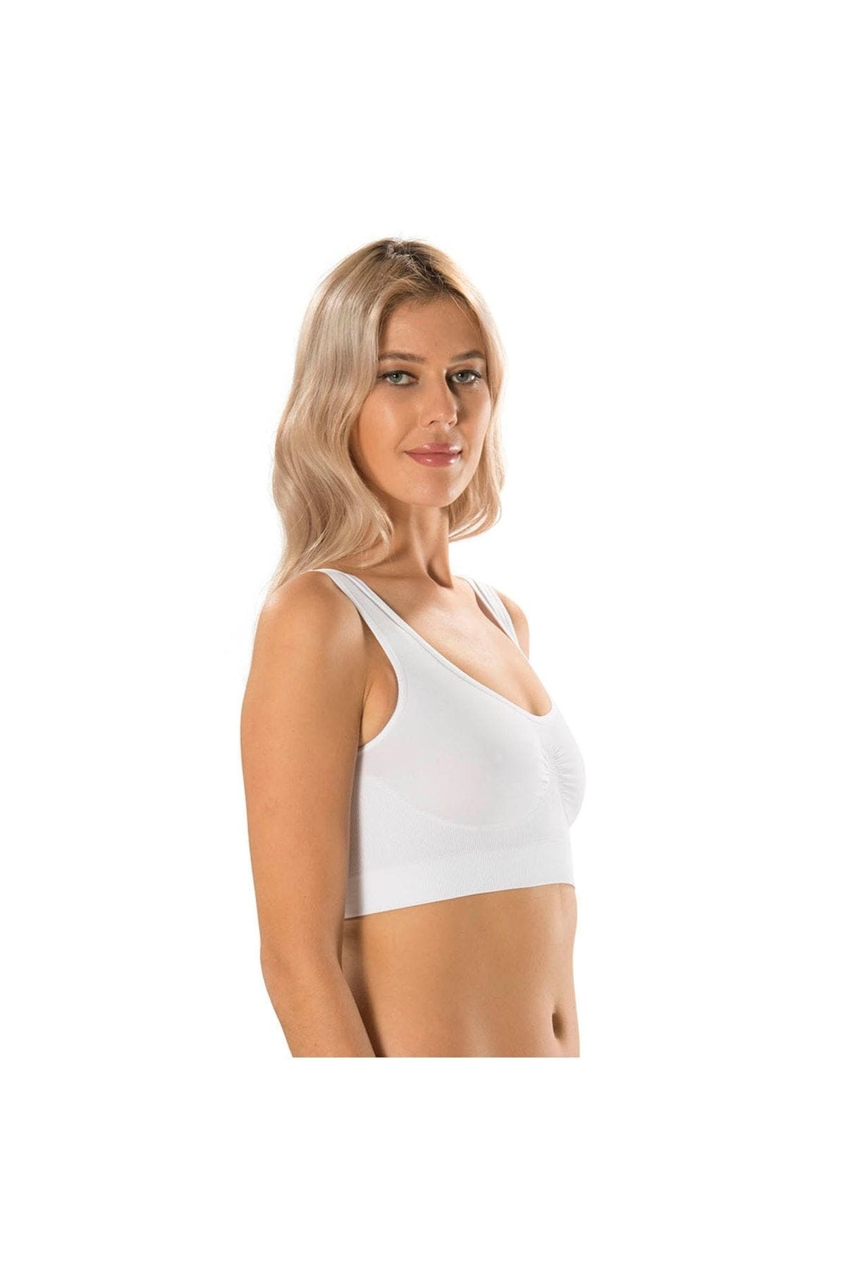 FormActive Kalın Askılı Pedli Büstiyer Jartiyer Seti FormActive 1185 - Görsel 3