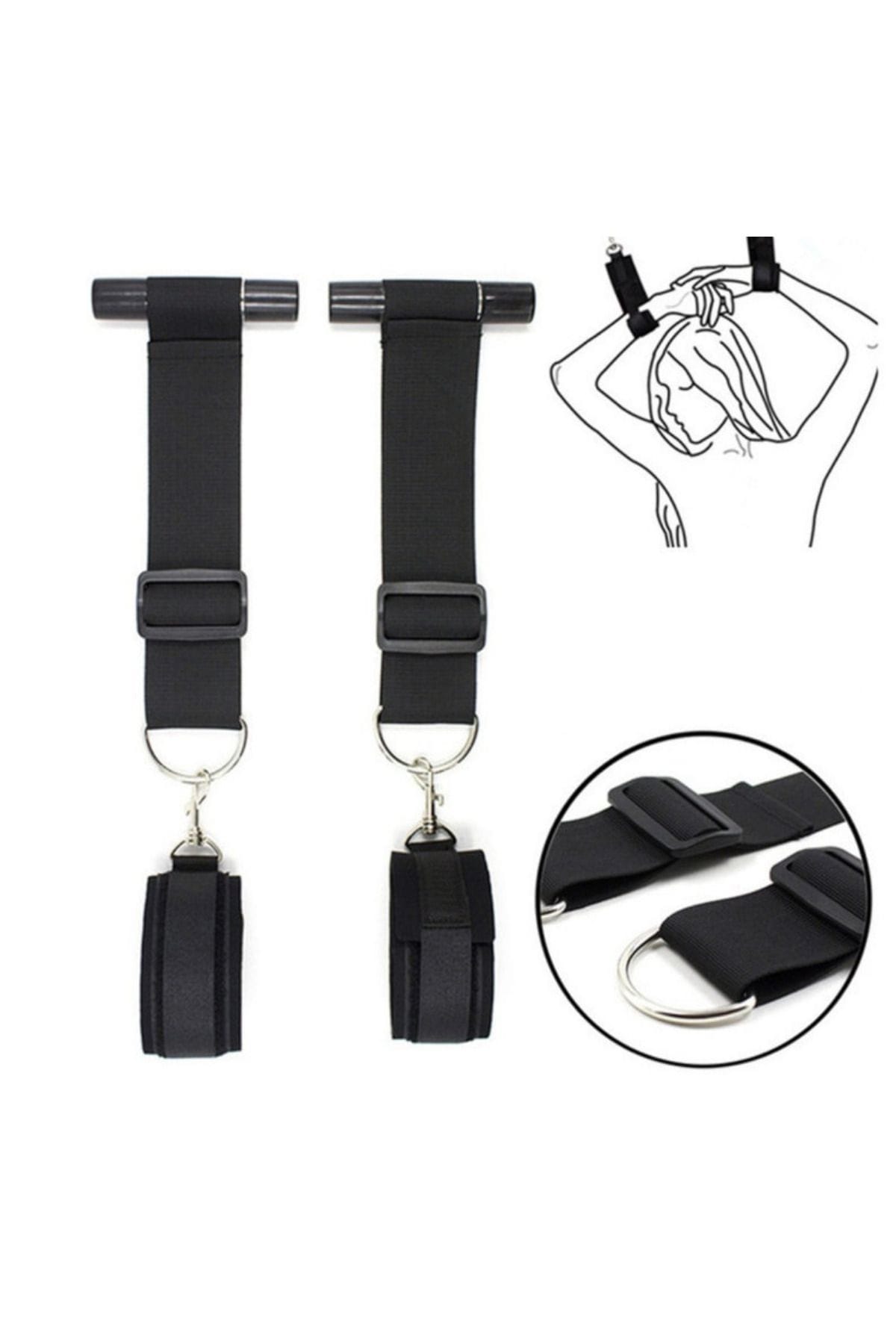 Kapı Kelepçesi Fantazi Harness MissisX 8020 - Siyah