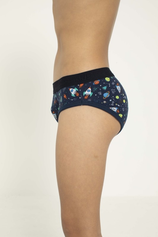 Likralı Yüksek Bel Erkek Çocuk Boxer Öztaş 3725-F - Görsel