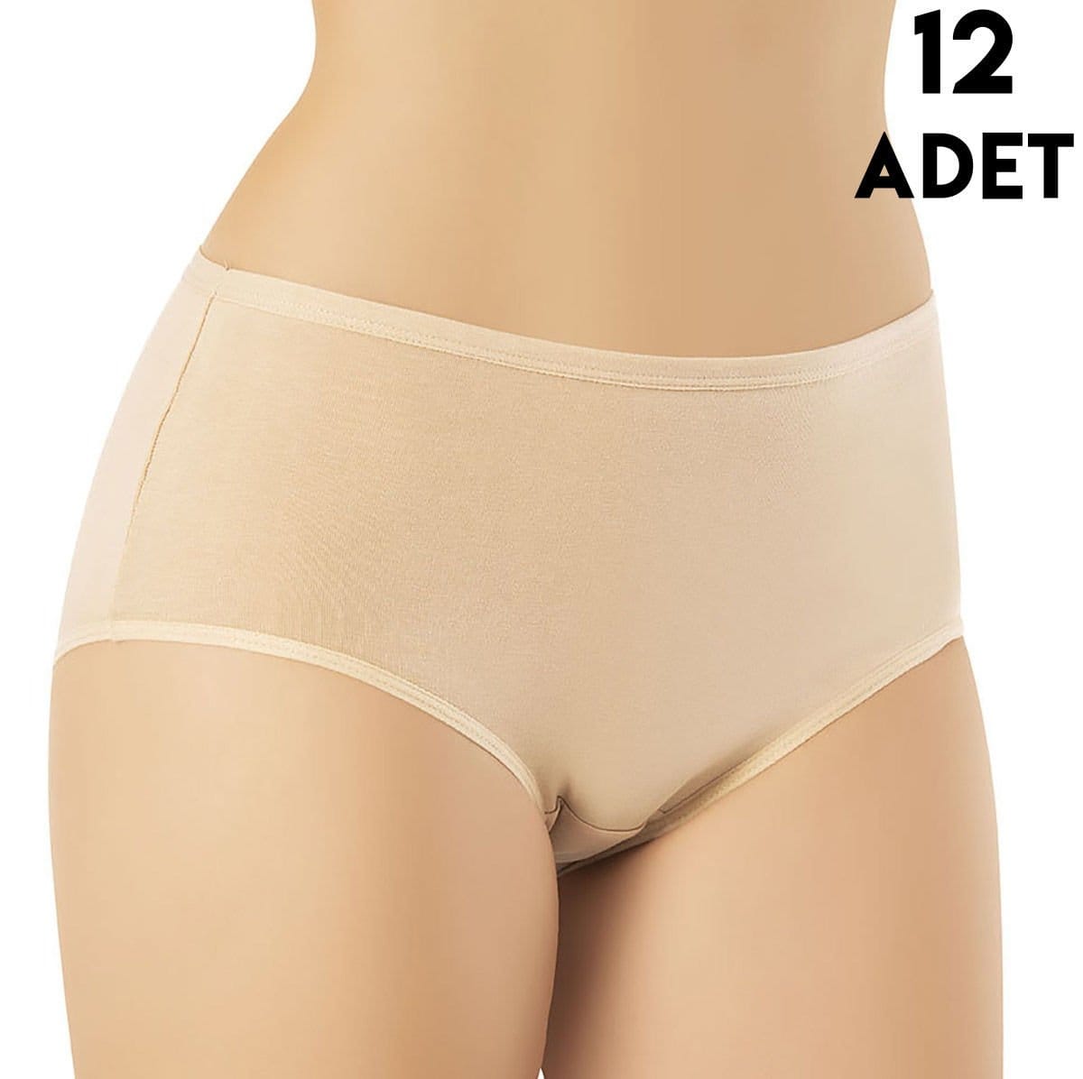 Yüksek Bel Destekli Kadın Külot Kota 5110 - Ten