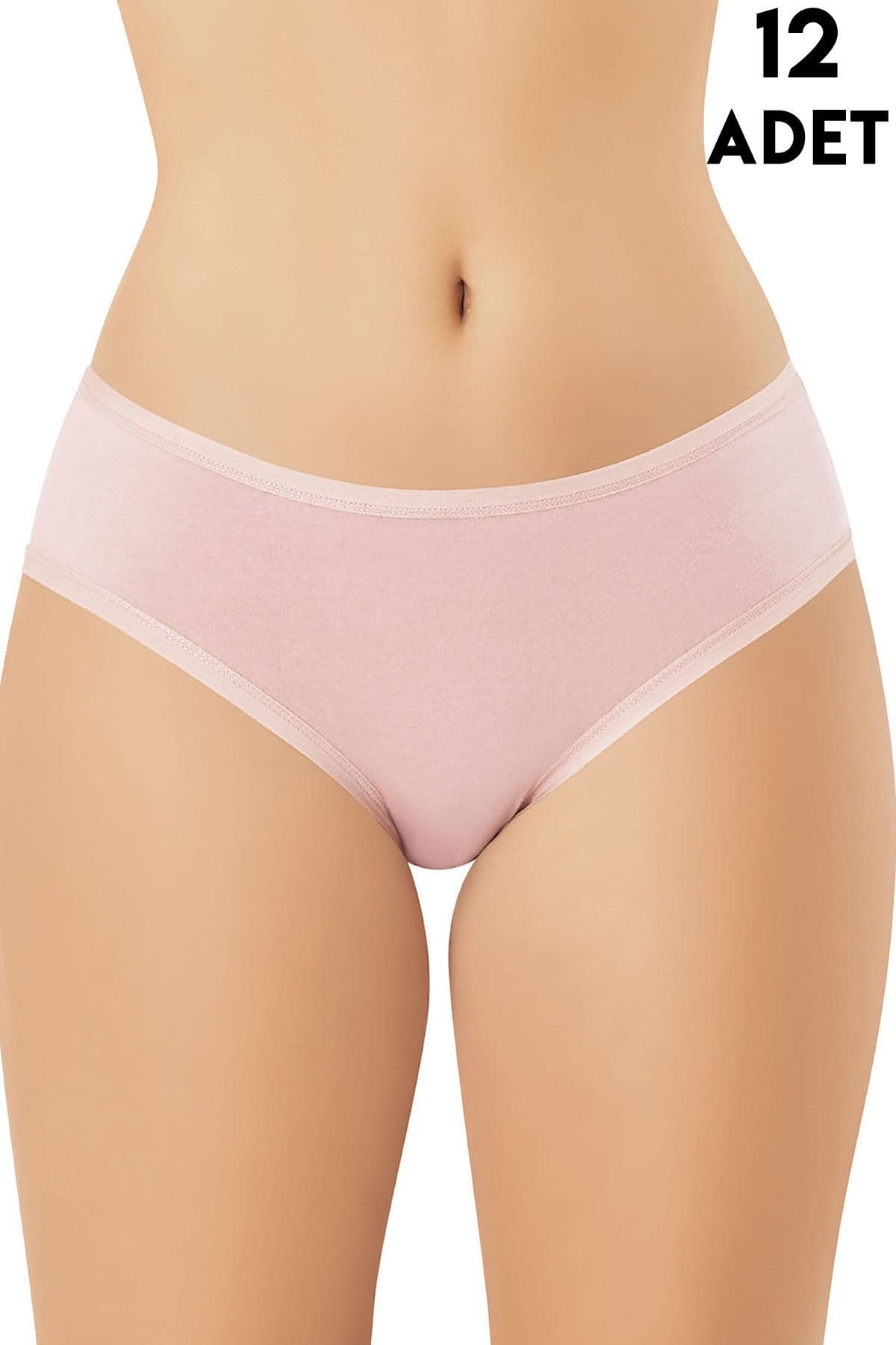 Kota Yüksek Bel Destekli 2'li Modal Kadın Bikini Külot Kota 5113 - Görsel 2