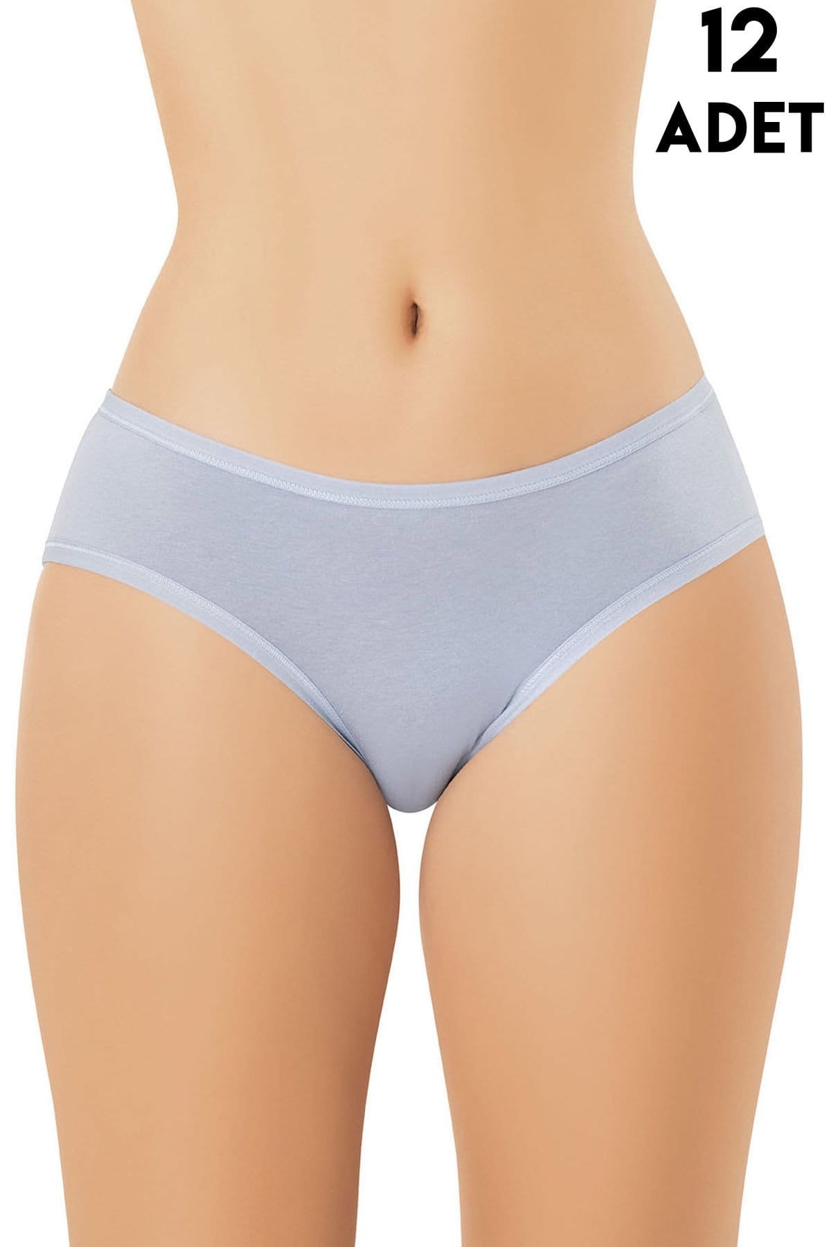 Kota Yüksek Bel Destekli 2'li Modal Kadın Bikini Külot Kota 5113 - Görsel 4