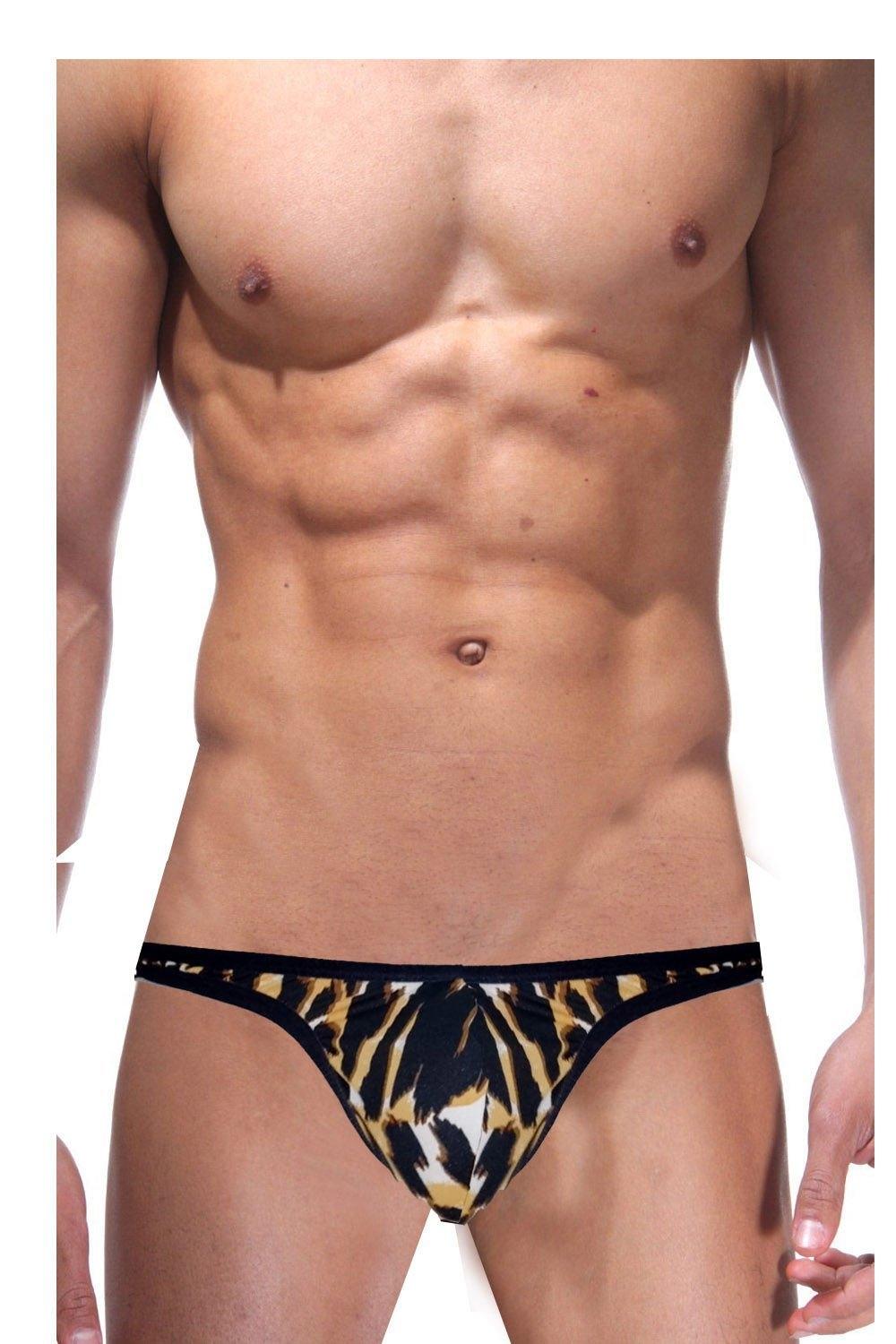 Leopar Desenli Erkek Tanga La Blinque 15819 - Görsel