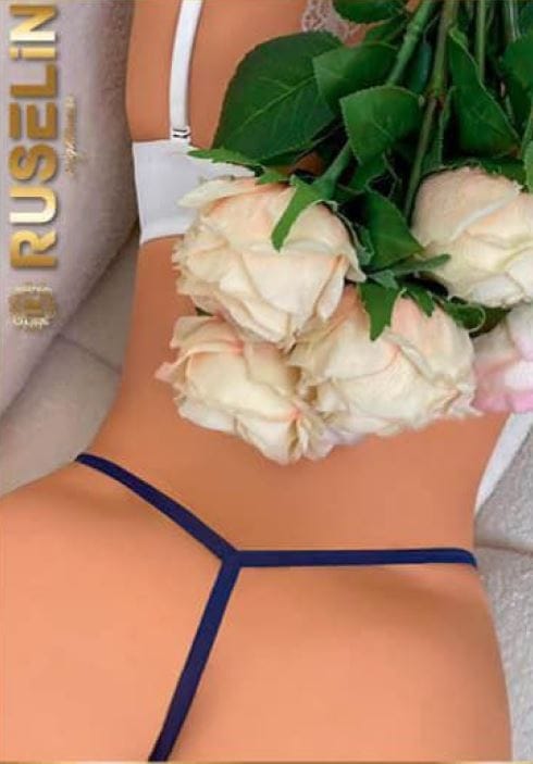 Lacivert Dantel Tek Parça Body Ruselin 8057 - Lacivert