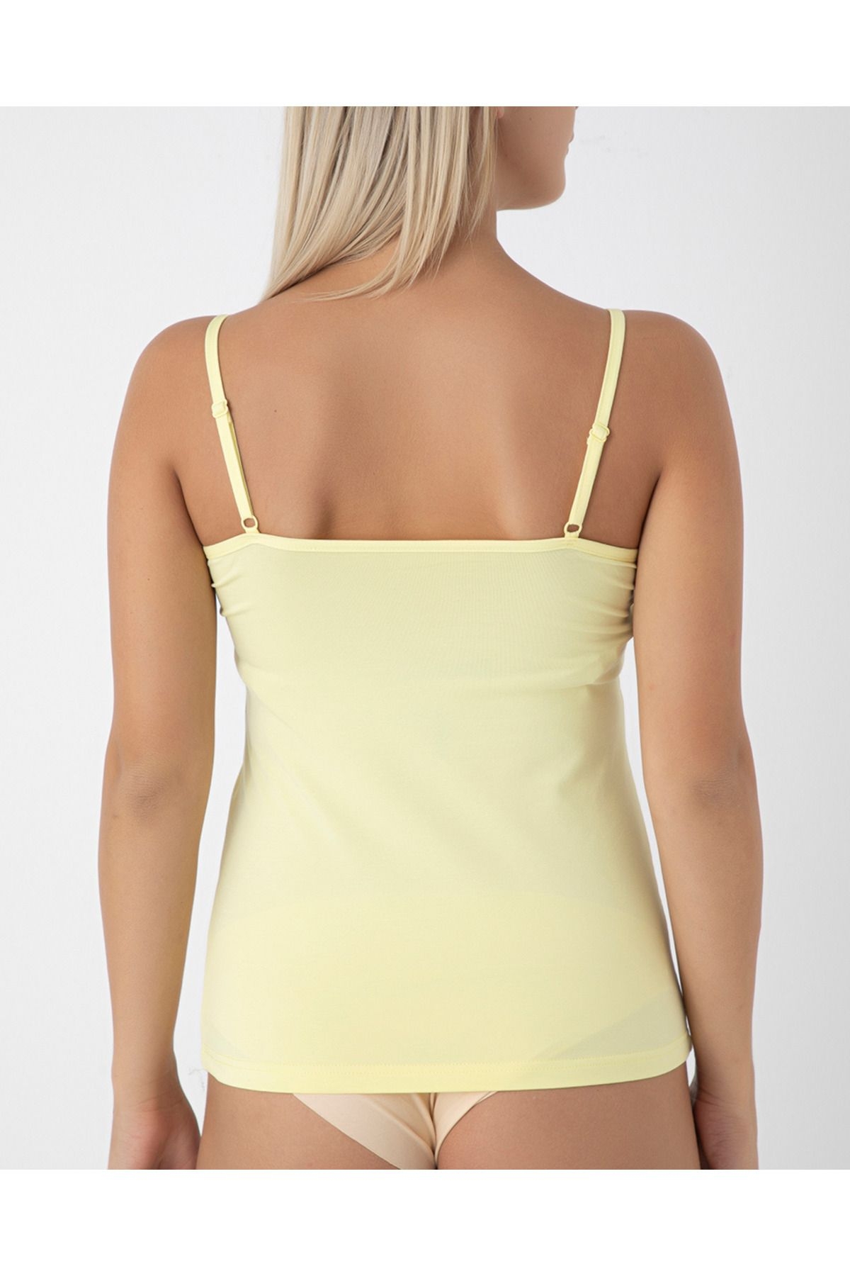 Confeo Likralı Dantelli İnce Askılı Kadın Atlet Confeo 801 - Görsel 6