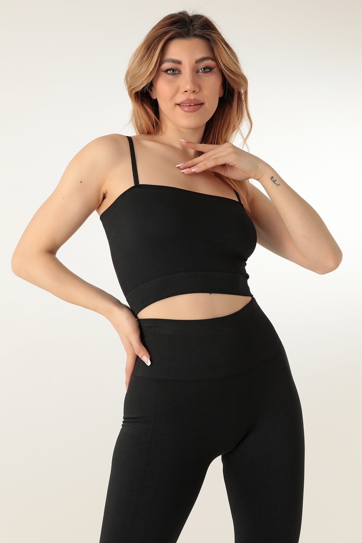 Miorre Straplez Askılı Fitilli Spor Büstiyer Miorre 999-ZZ0141