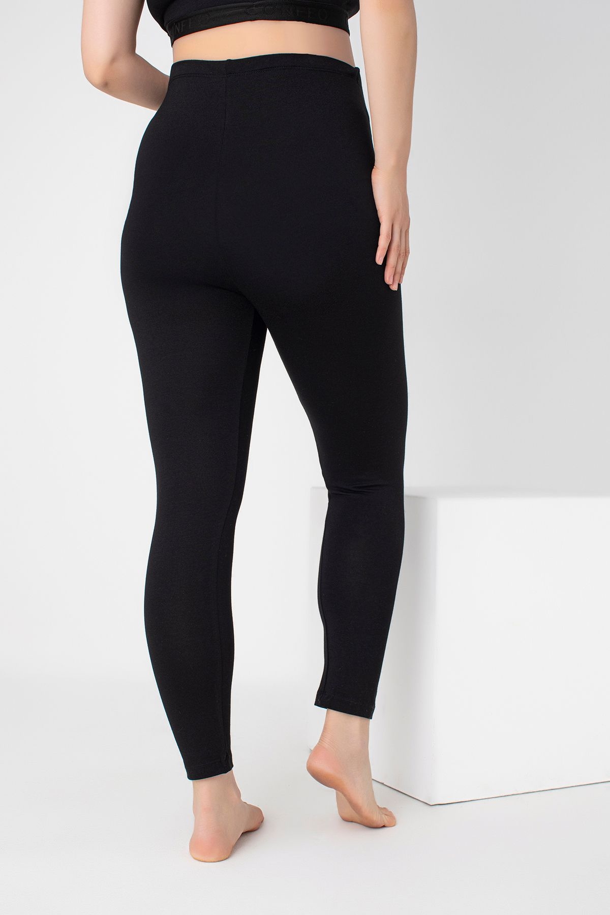 Modal Pamuklu Emzirme Atleti Confeo 801-508 - Siyah