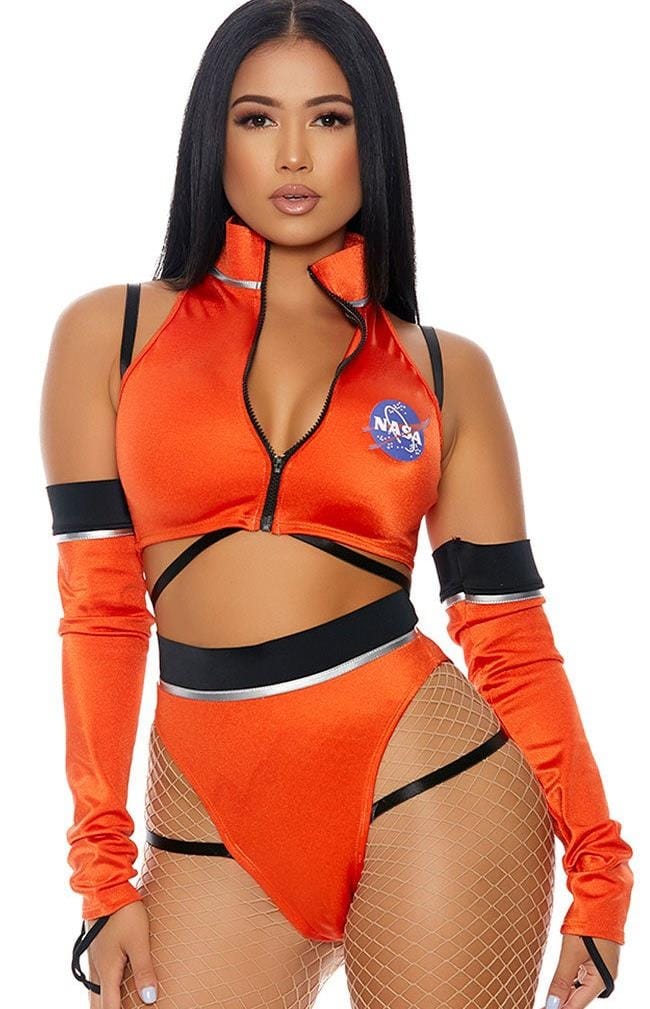 Turuncu Nasa Logo Fantezi Kostüm Loomerie 325 - Turuncu