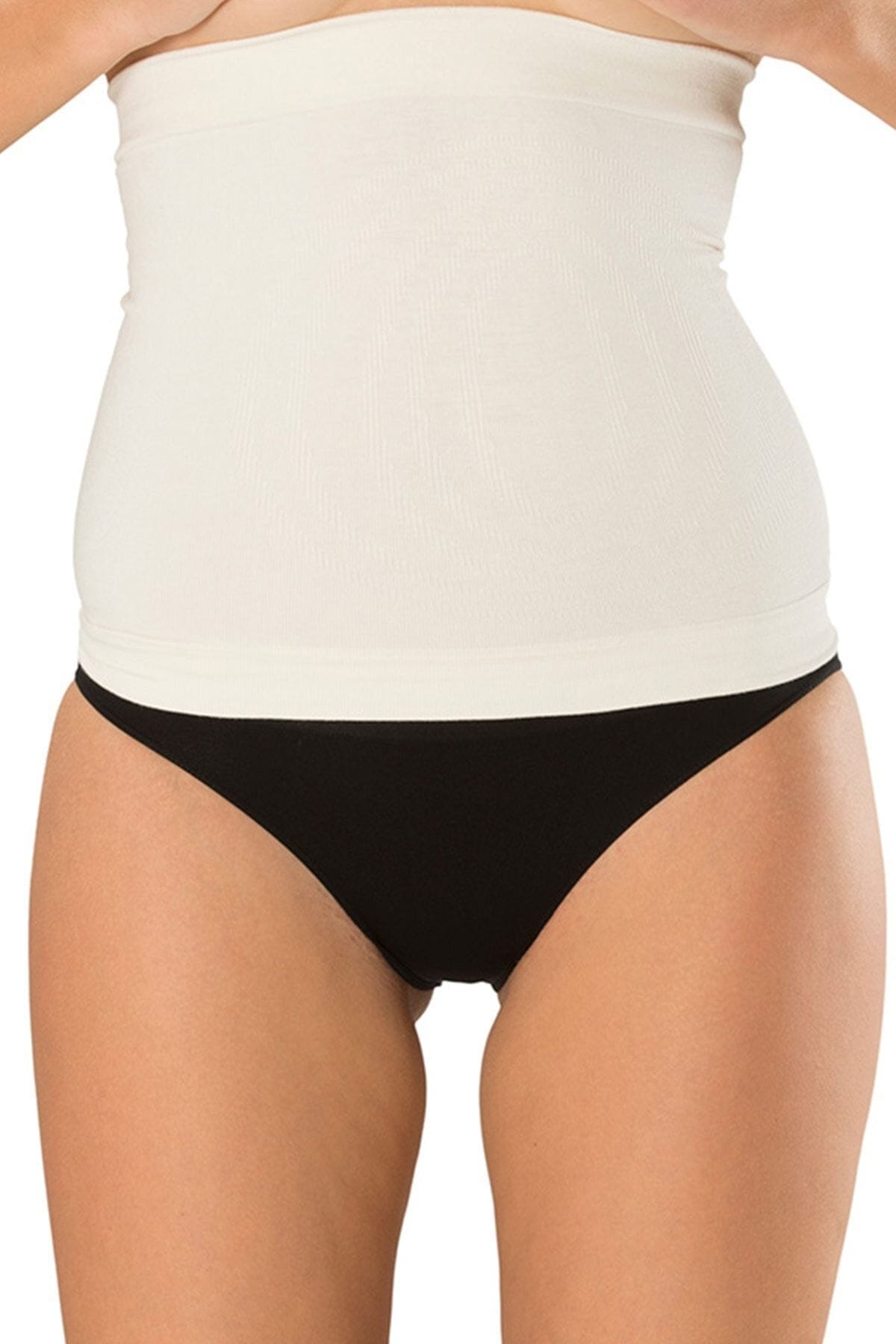 Dikişsiz Kademeli Kompresyonlu Kadın Korse FormActive 1140 - Ekru