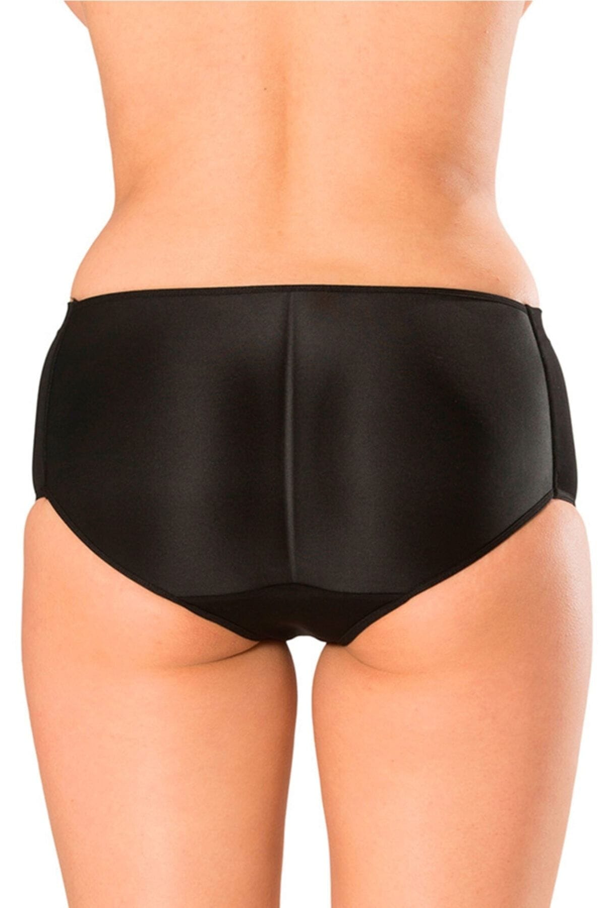 Dikişsiz Yüksek Bel Popo Şekillendirici Korse FormActive 1000 - Siyah