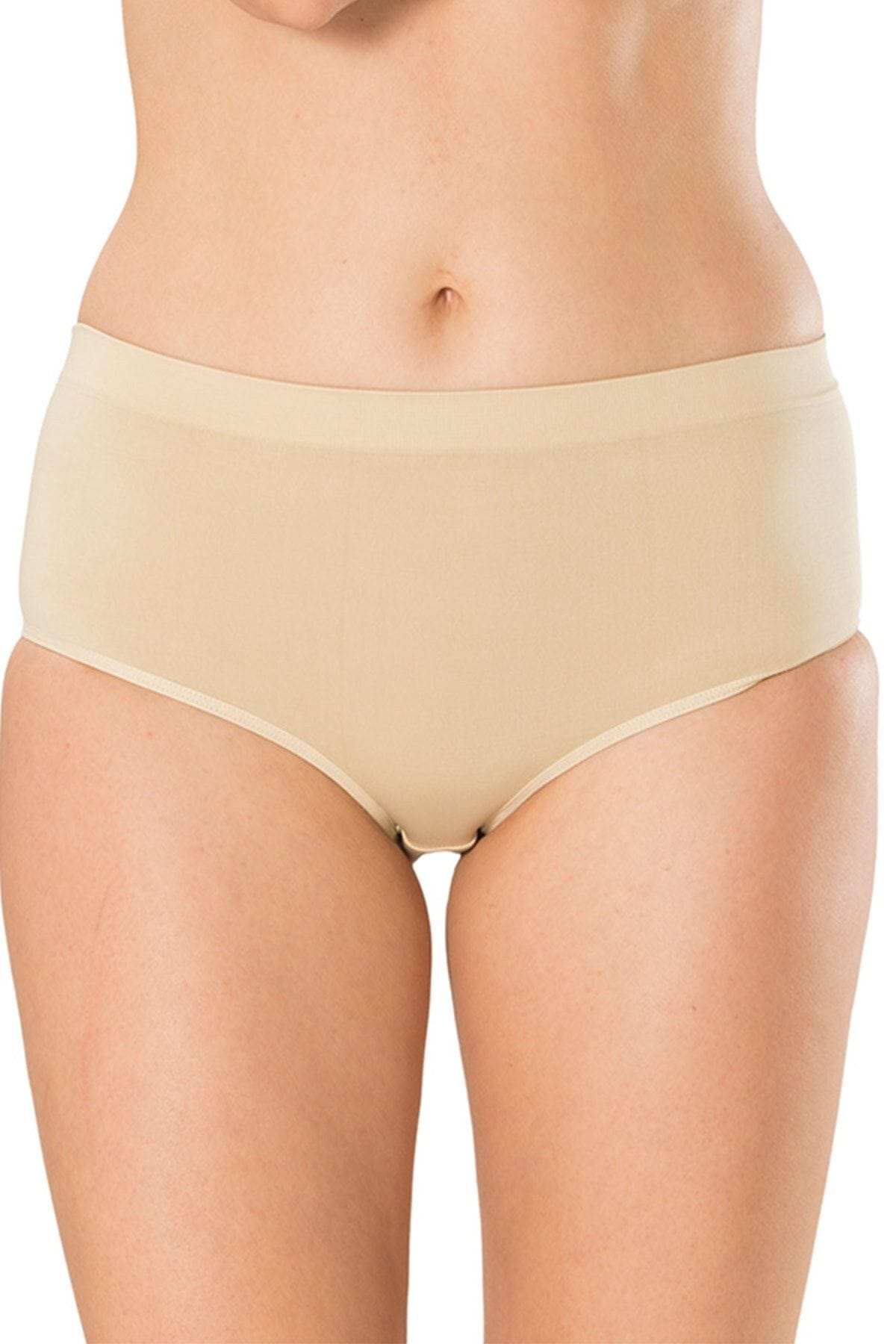 Dikişsiz Yüksek Bel Popo Şekillendirici Korse FormActive 1000 - Ten