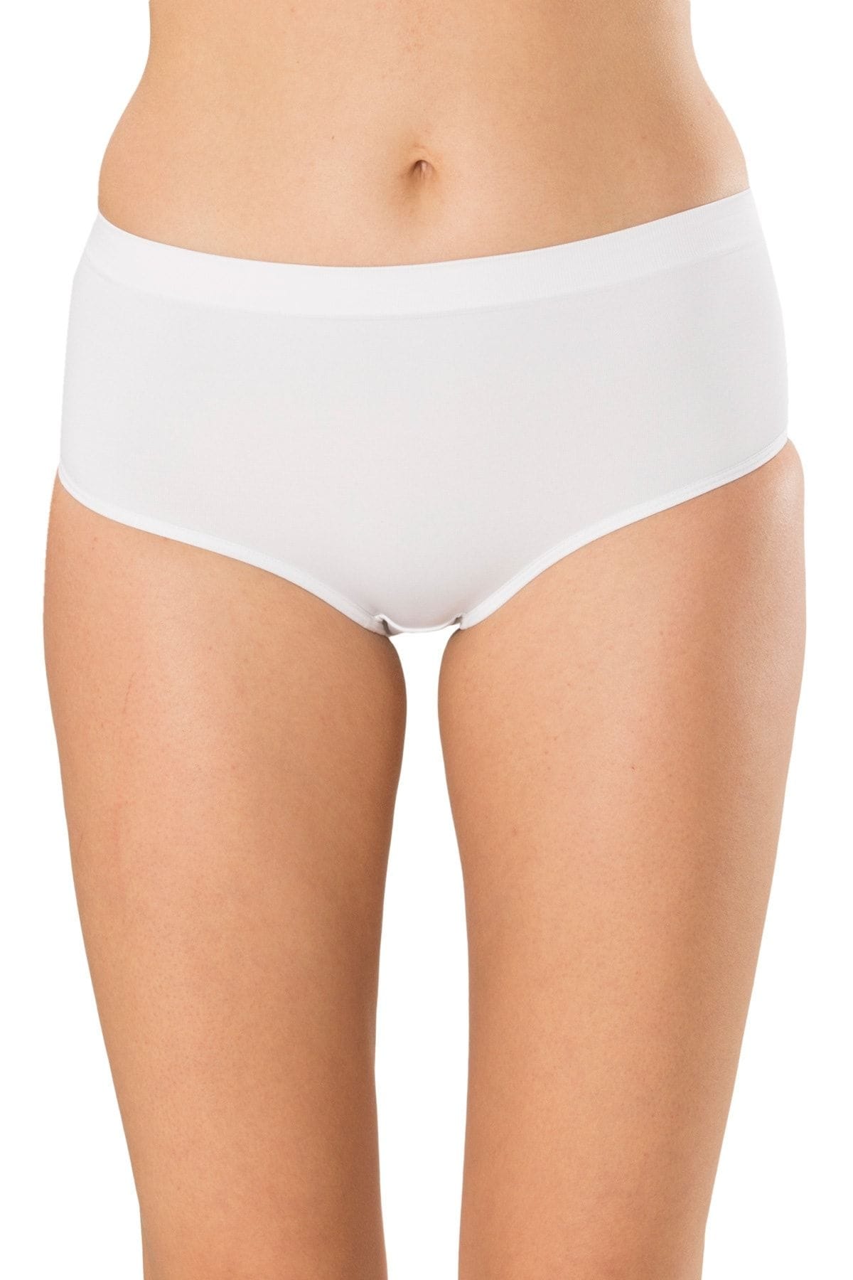 Dikişsiz Yüksek Bel Popo Şekillendirici Korse FormActive 1000 - Beyaz