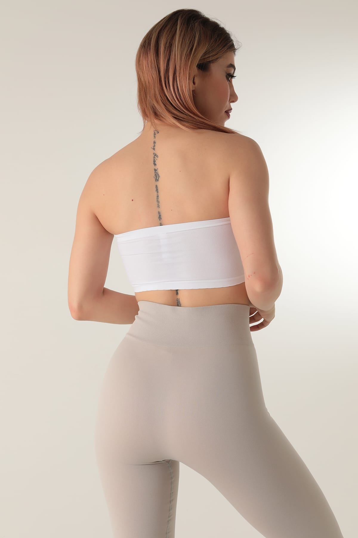 Seamless Straplez Askısız Pedsiz Büstiyer Miorre 999-ZZ0158 - Beyaz