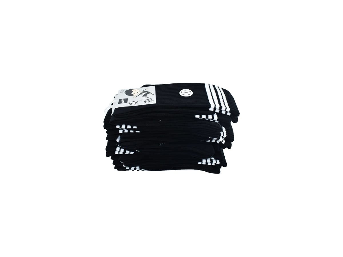 Mor Renkli Manşetli Çocuk Futbol Çorap 12'li Şirin 006 - Asorti