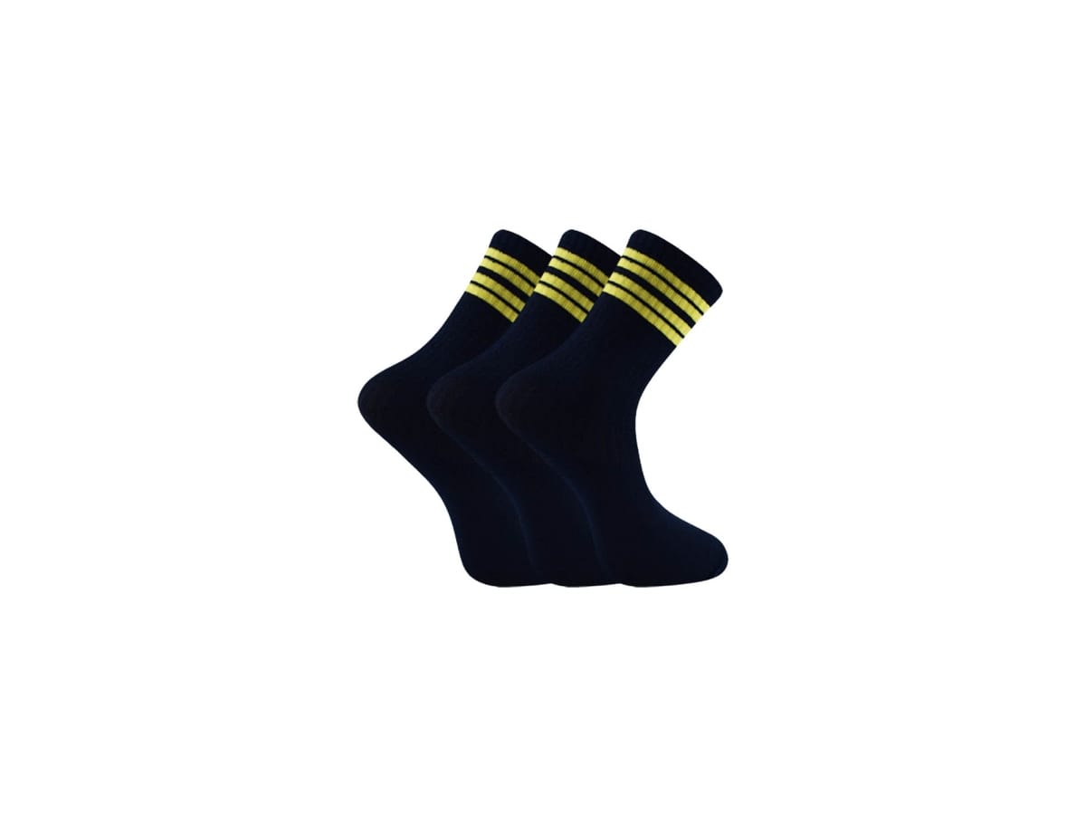 Anti-alerjik Çocuk Futbol Çorap 12'li Şirin 006 - Asorti