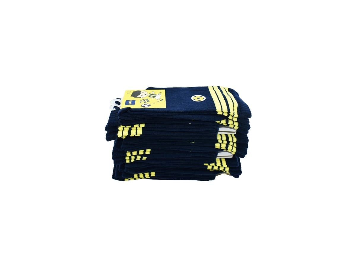 Anti-alerjik Çocuk Futbol Çorap 12'li Şirin 006 - Asorti