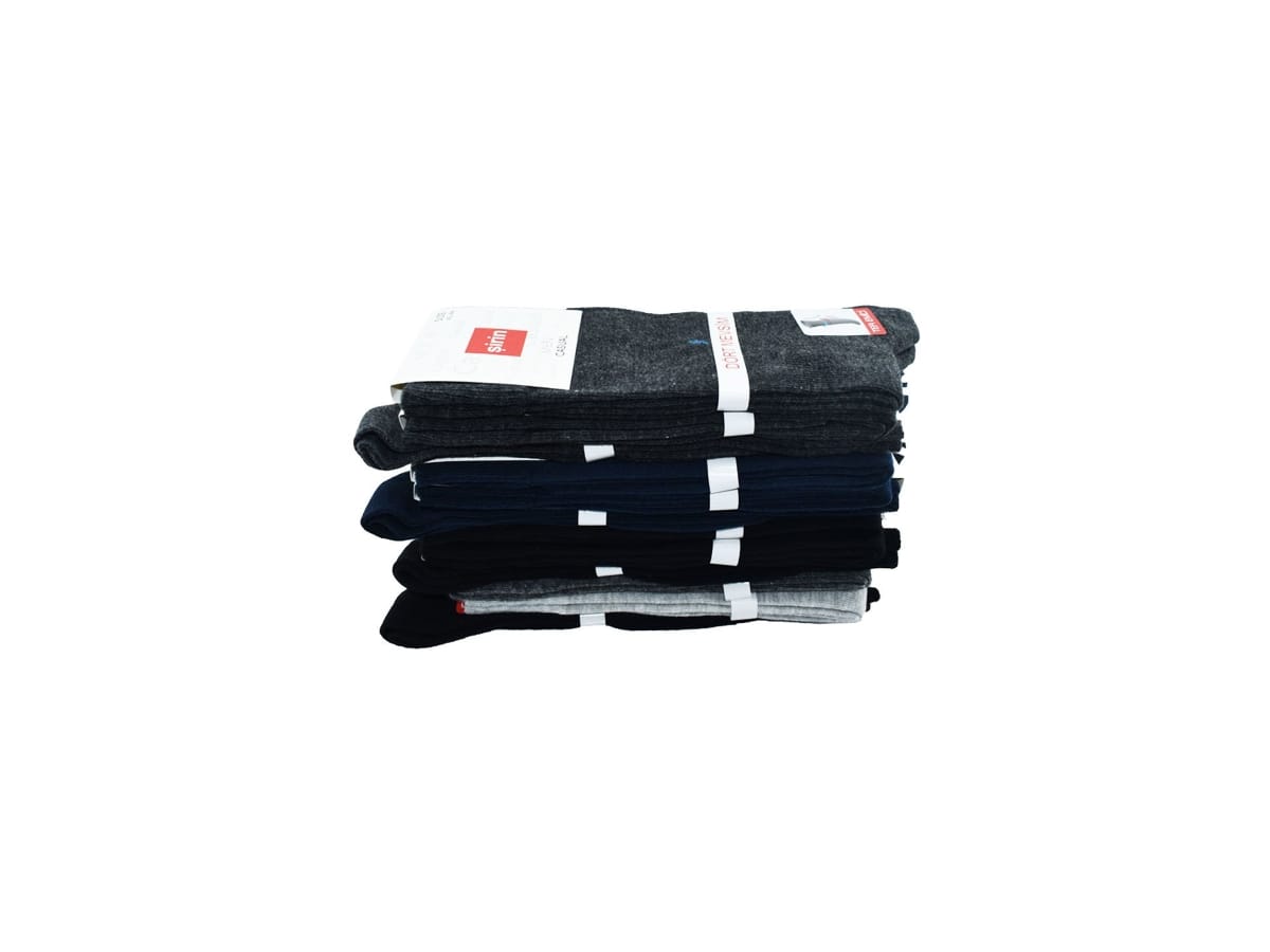 Pamuklu Antibakteriyel Ter Emici Erkek Soket Çorap Şirin 7150 - Asorti