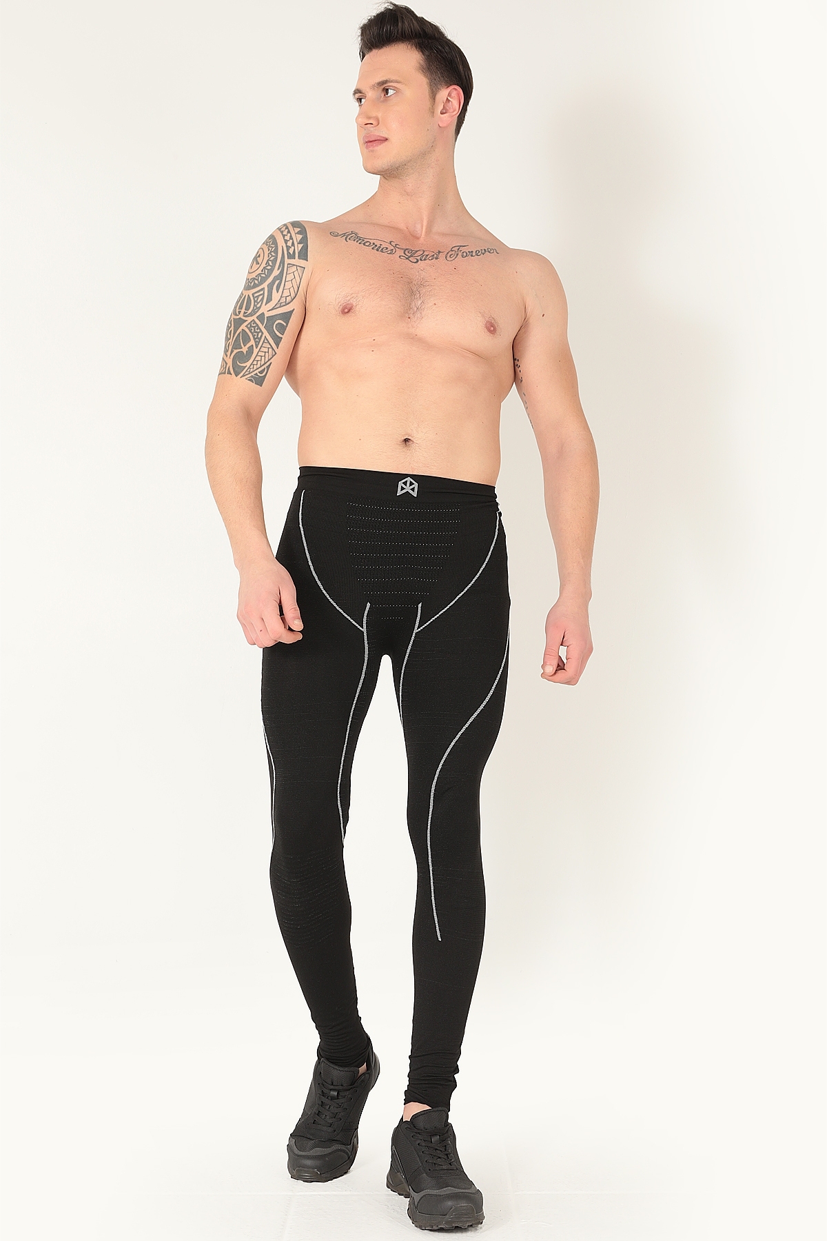 DOREMI Sporcu Gym Seamless Dikişsiz Erkek Tayt DoReMi 001-001244