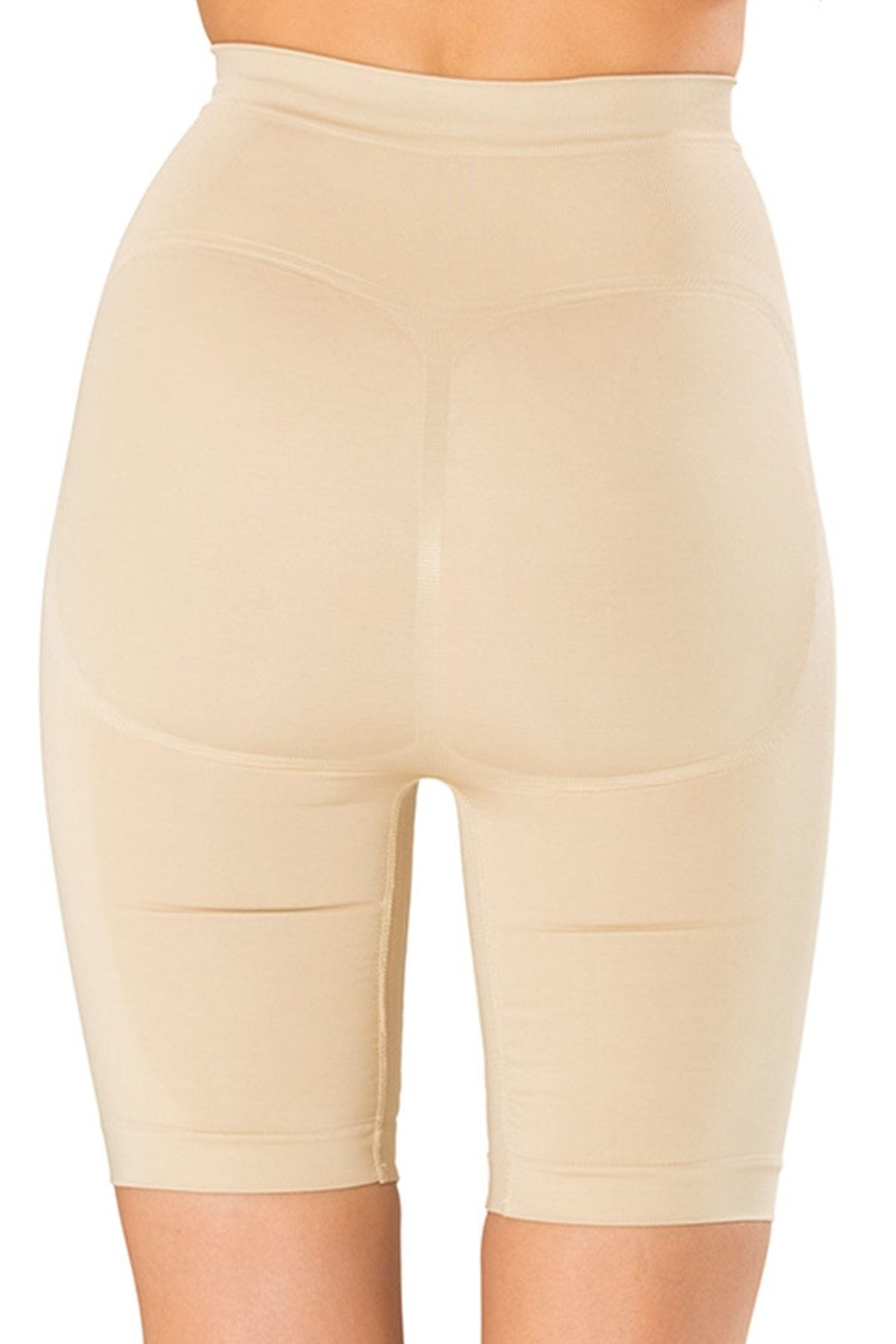 Yüksek Bel Dikişsiz Korse Kadın FormActive 1010 - Ten