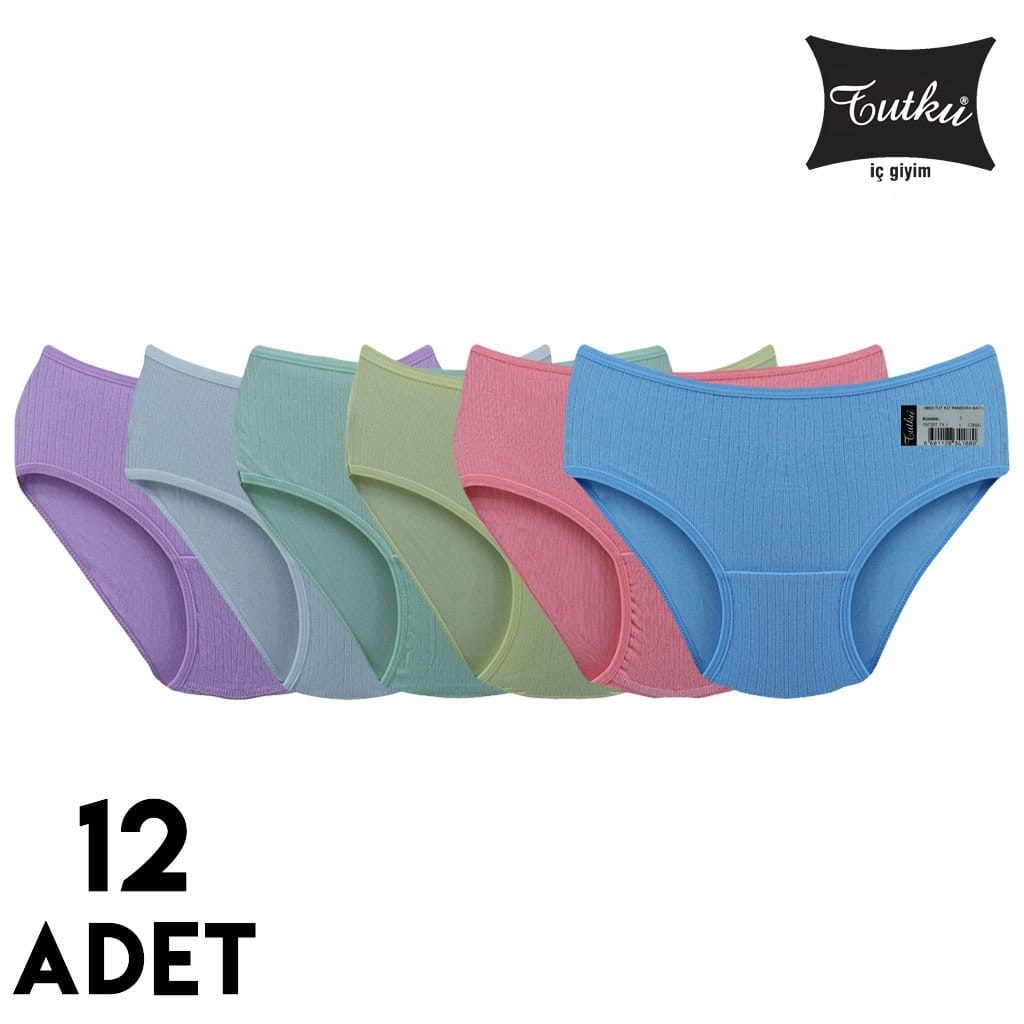 Pamuklu Yumuşak Kız Çocuk Atlet Tutku 0852 - Karışık Renk