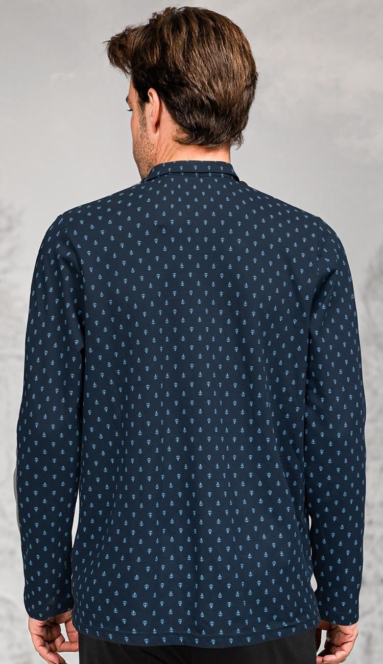 Uzun Kollu Desenli Atlet Doreanse 4618 - Lacivert