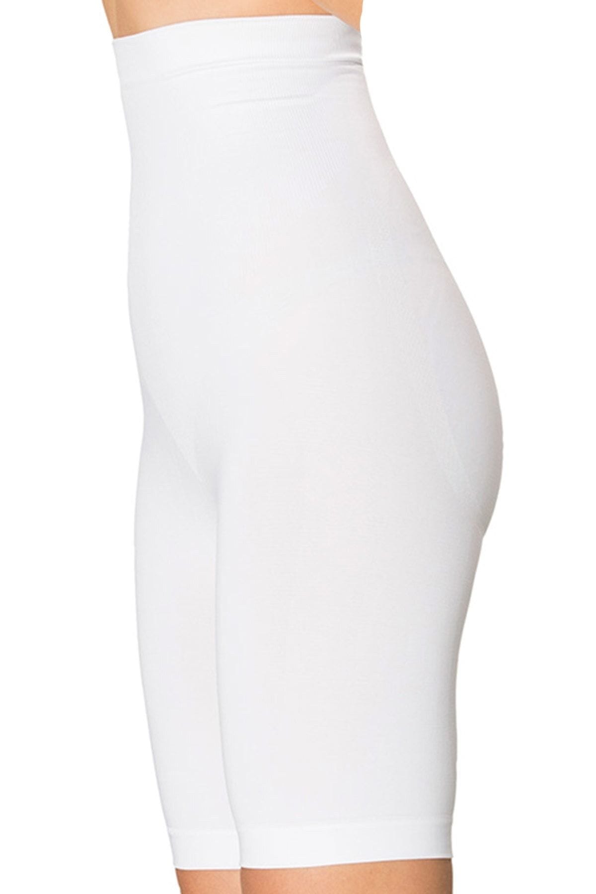 Dikişsiz Yüksek Bel Toparlayıcı Korse FormActive 1010 - Beyaz