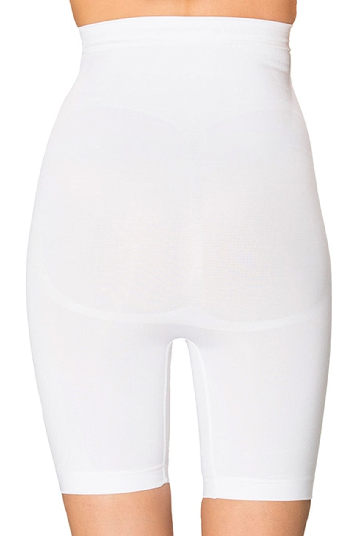 Dikişsiz Yüksek Bel Toparlayıcı Korse FormActive 1010 - Beyaz