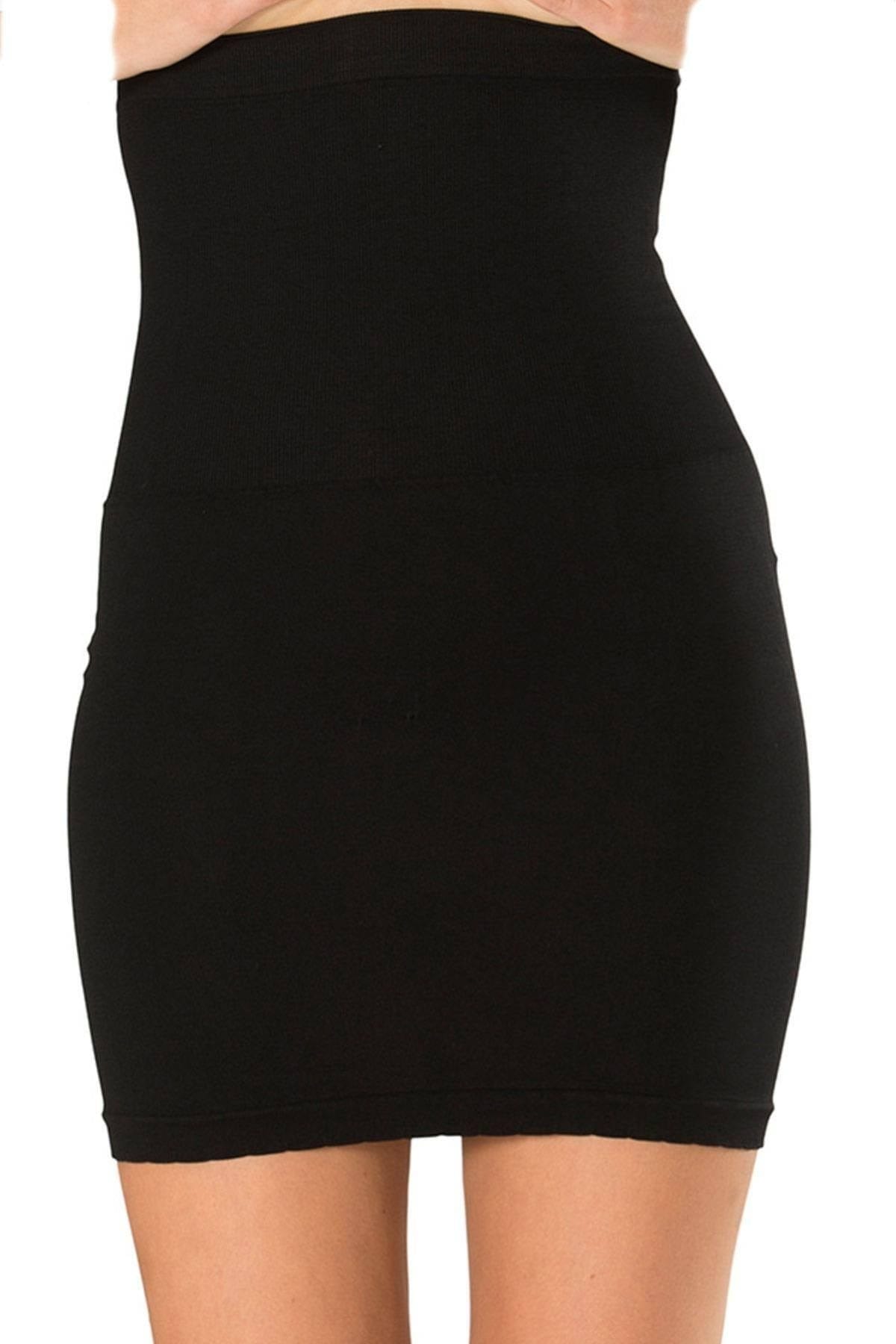 Yüksek Bel Dikişsiz Korse Yüksek Kompresyon FormActive 1090 - Siyah