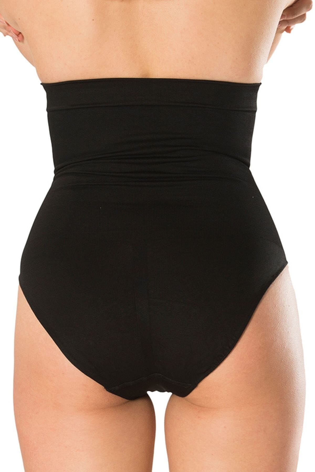 Yüksek Bel Dikişsiz Korse Yumuşak FormActive 2065 - Siyah