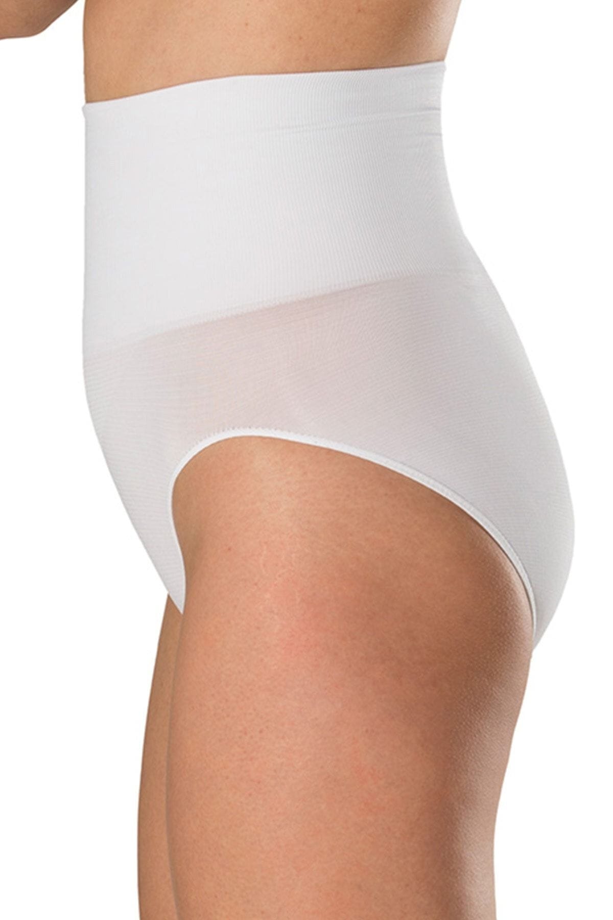 Yüksek Bel Dikişsiz Korse Kadın FormActive 2060 - Beyaz