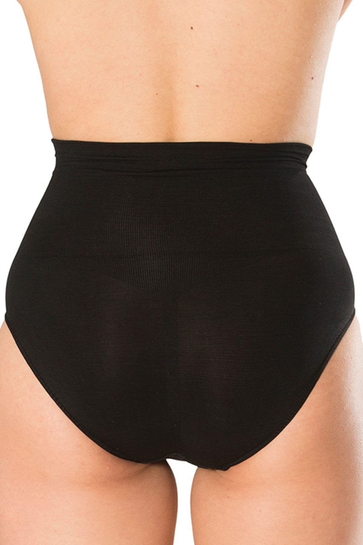 Yüksek Bel Dikişsiz Korse Kadın FormActive 2060 - Siyah