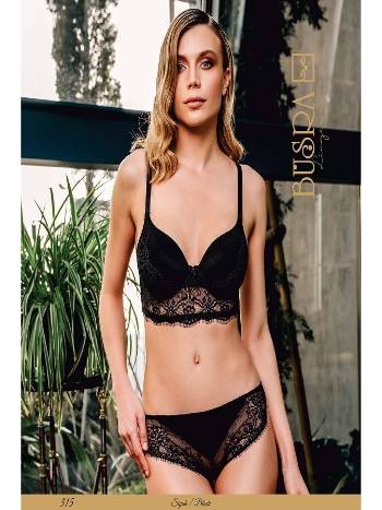 Dantel Detaylı Balenli Kadın Sütyen Takım Büşra 315