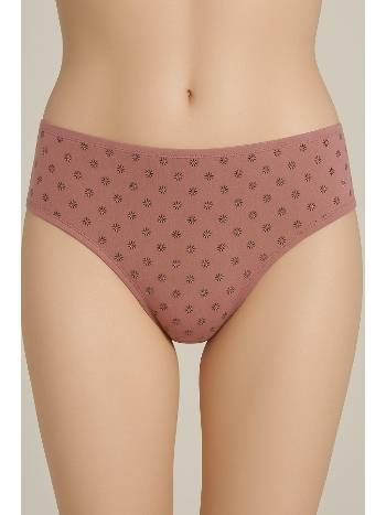 Yüksek Bel Destekli Kadın Külot Mor Anı 1