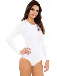 Pamuklu Nefes Alan Uzun Kollu Body İMER 9261