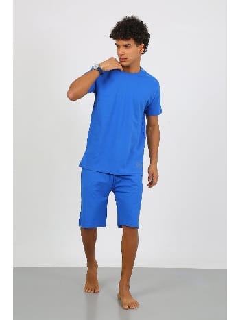 Pamuk Lakost Alt Üst Kaprili Erkek Pijama Takım Akbeniz 6872