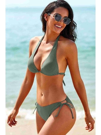 Bağlamalı Bikini Altı Yeşil Angelsin MS43827 Yeşil