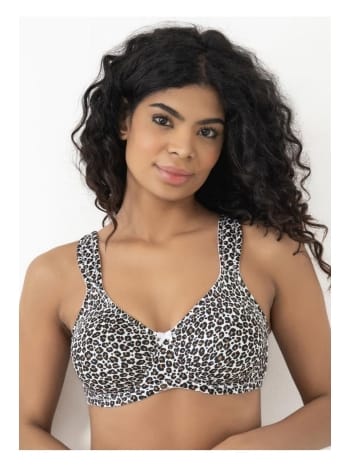 Balenli Leopar Desenli Minimizer Toparlayıcı Sütyen Moonlight 2220