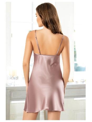 Göğüs Dekolteli Vizon Saten Gecelik Miss Laris 2130 - 2