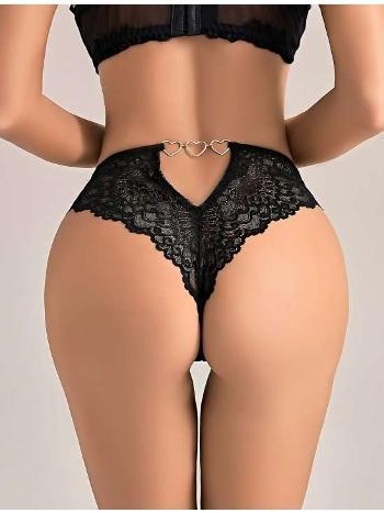 Şeffaf Tek Parça Dantel Body Real Passione 324