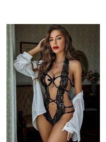 Derin Dekolteli Dantel Fantazi Body Venlisa 2906