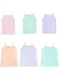 Dantelli Pamuklu 3'lü Kız Çocuk Atlet Öztaş 4629-F