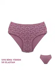 Yüksek Bel Destekli Bikini Külot Altın Dondeza 364