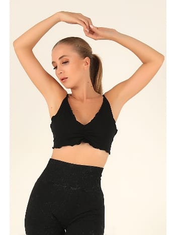 Doremi Büzgü Detay Ayarlanabilir Askılı Büstiyer 002-T15443